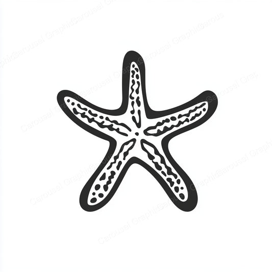Starfish Vector Graphic preview