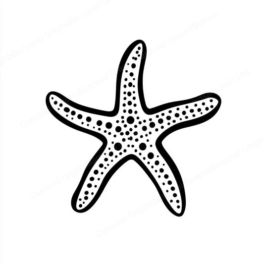 Starfish Vector Graphic preview
