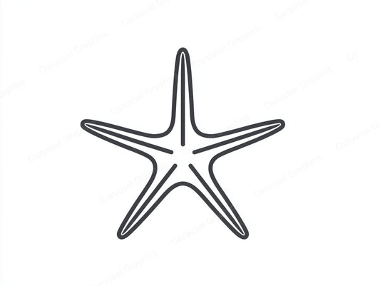 Starfish Vector Graphic preview