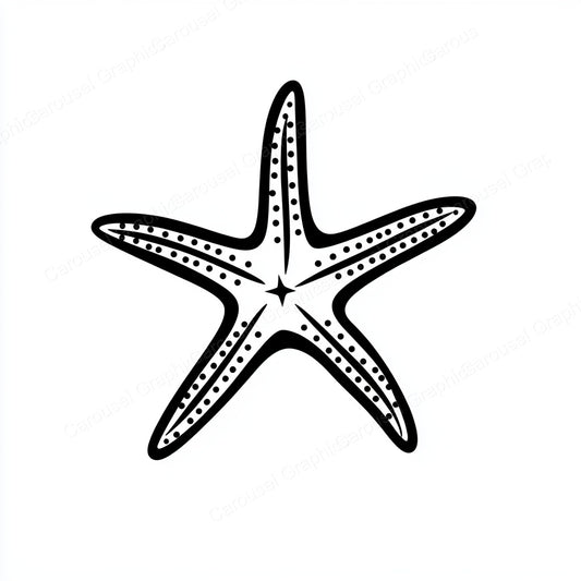 Starfish Vector Graphic preview