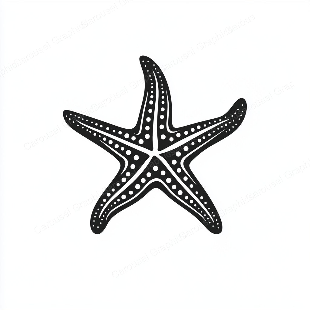 Starfish Vector Graphic preview