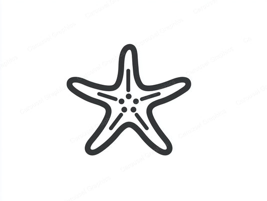 Starfish Vector Graphic preview