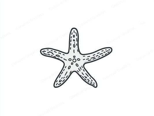 Starfish Vector Graphic preview