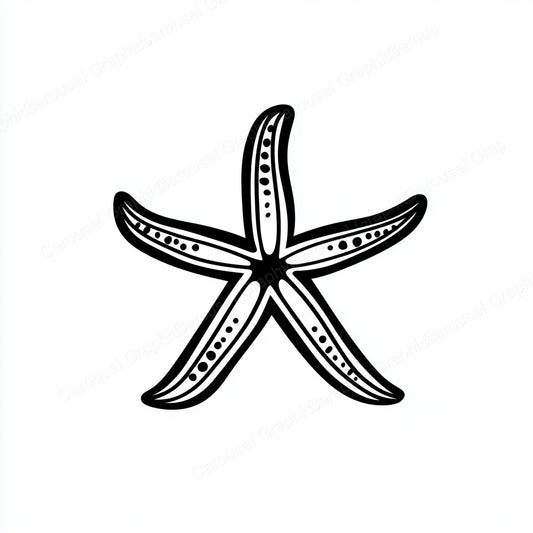 Starfish Vector Graphic preview