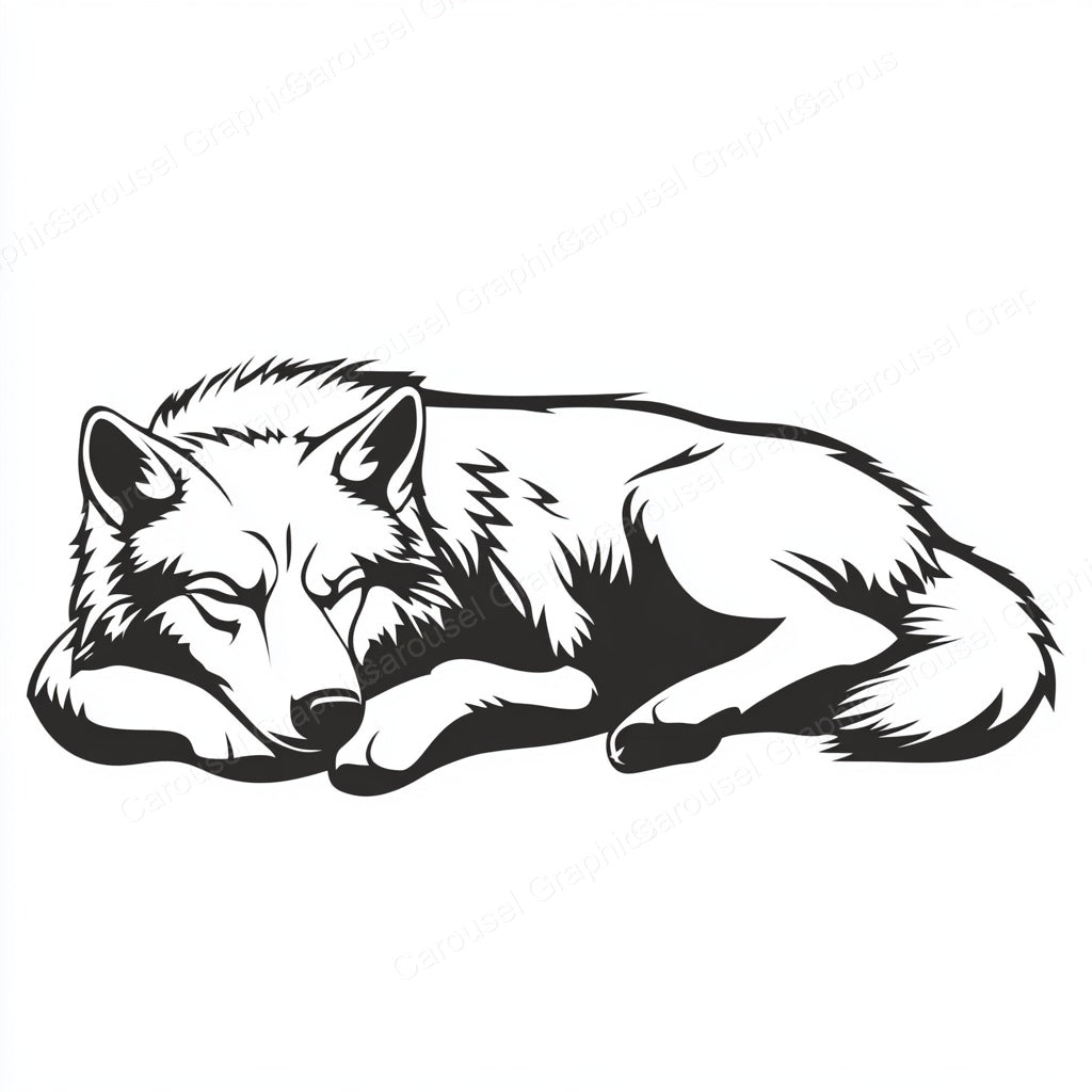 Wolf Vector Graphic preview