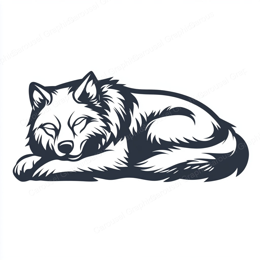 Wolf Vector Graphic preview