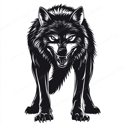 Wolf Vector Graphic preview