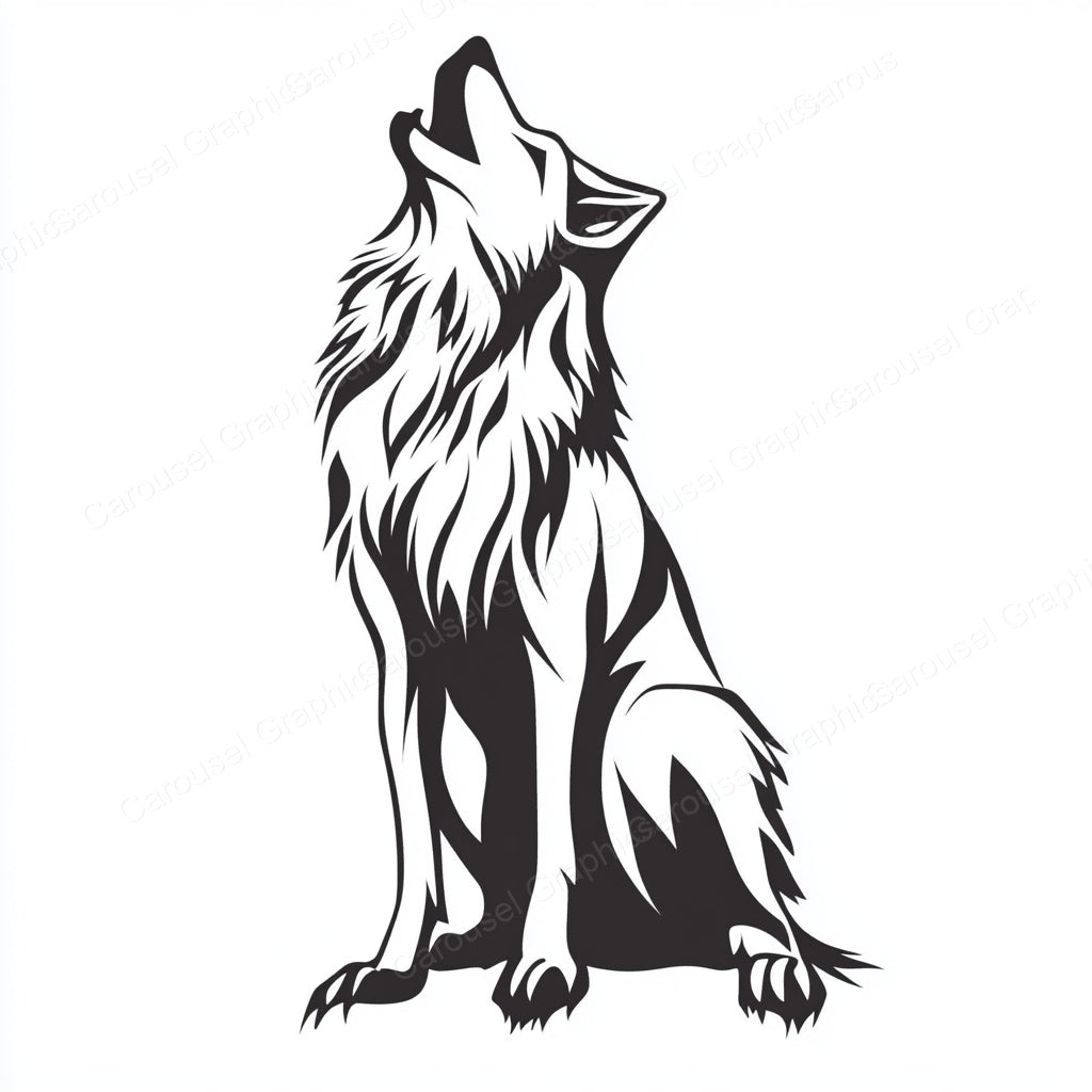 Wolf Vector Graphic preview
