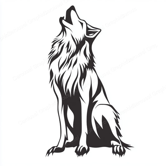 Wolf Vector Graphic preview