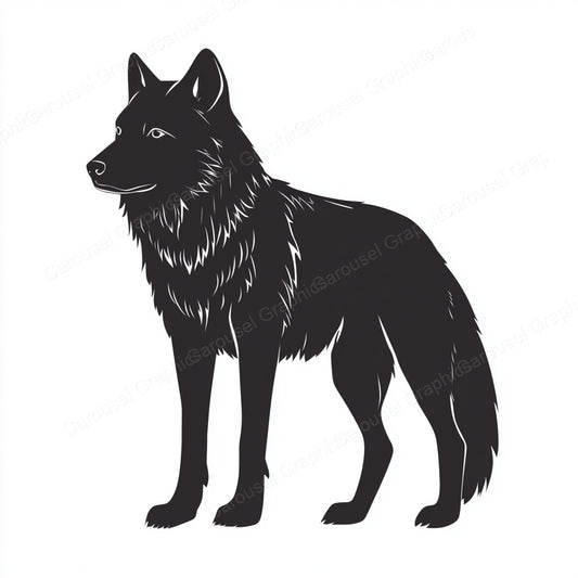 Wolf Vector Graphic preview