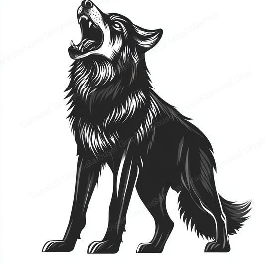 Wolf Vector Graphic preview