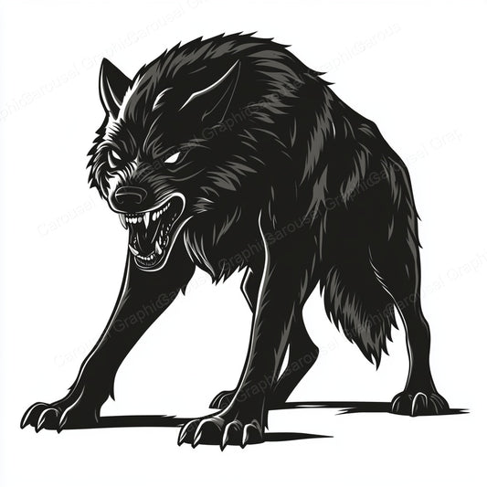 Wolf Vector Graphic preview