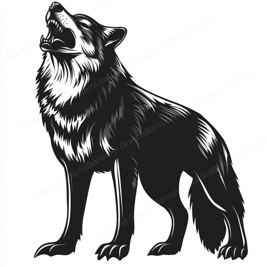 Wolf Vector Graphic preview