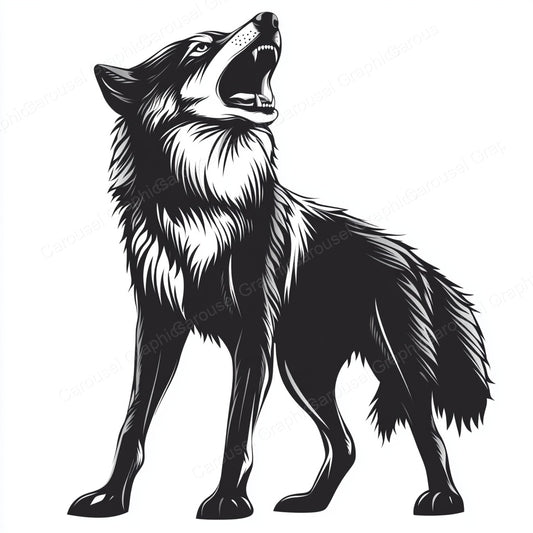 Wolf Vector Graphic preview