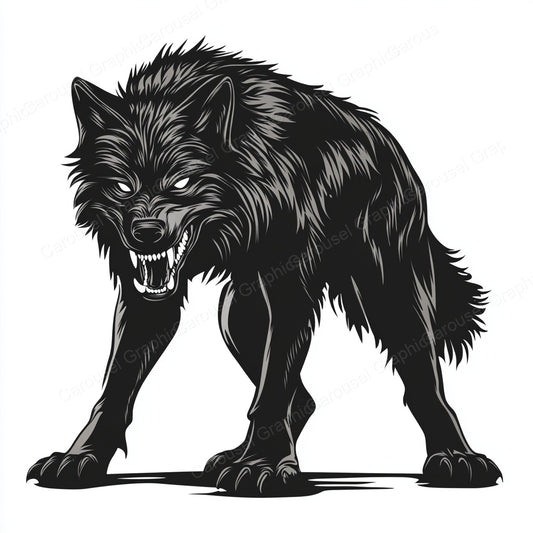 Wolf Vector Graphic preview