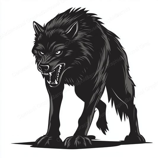 Wolf Vector Graphic preview