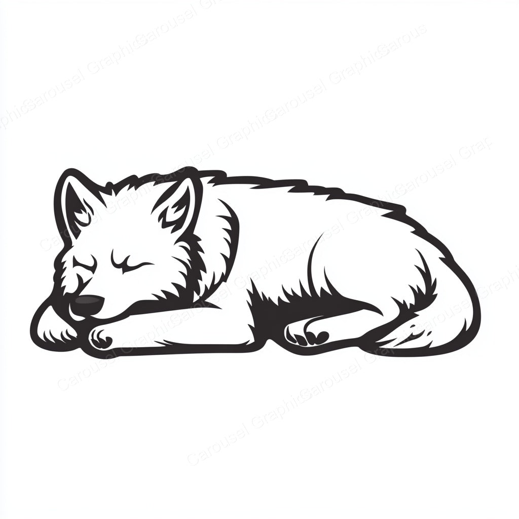 Wolf Vector Graphic preview