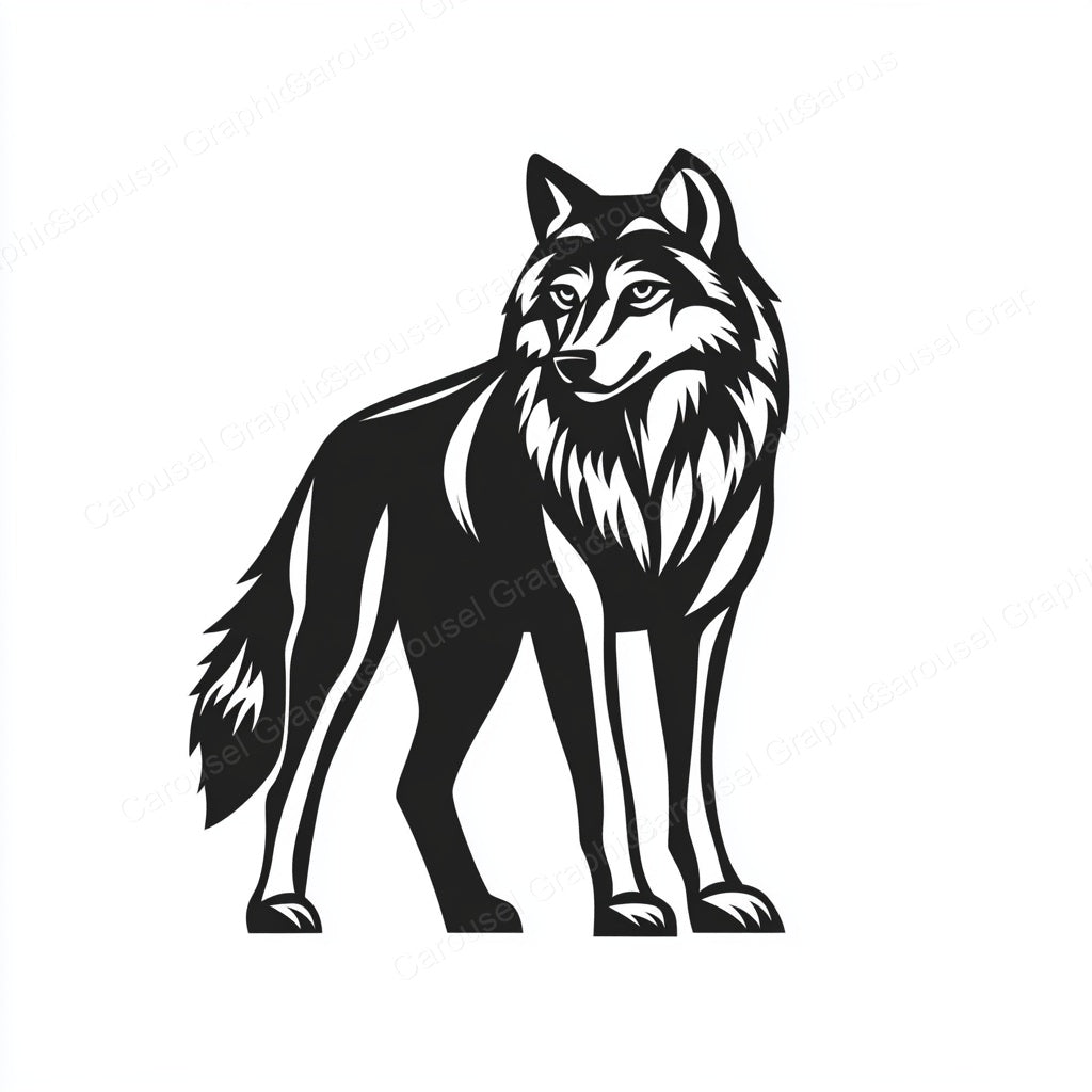 Wolf Vector Graphic preview