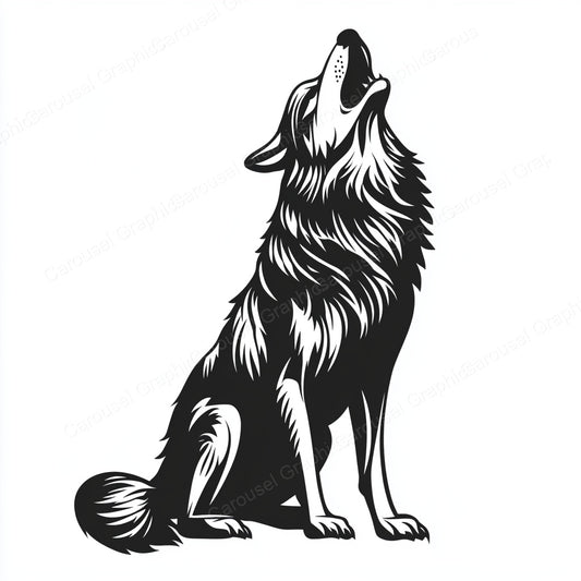 Wolf Vector Graphic preview