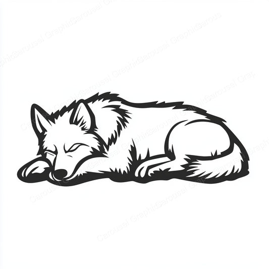 Wolf Vector Graphic preview