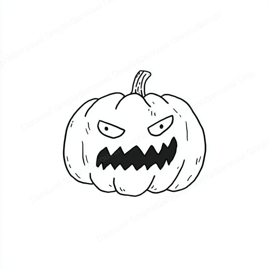 Jack-O-Lantern Vector Graphic preview