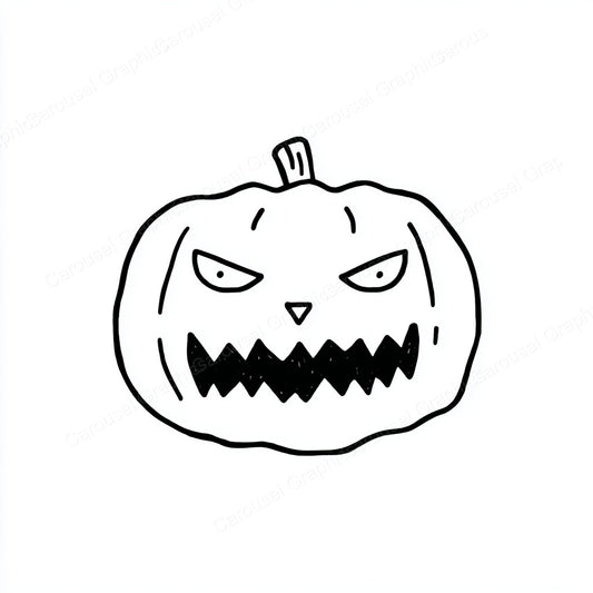 Jack-O-Lantern Vector Graphic preview