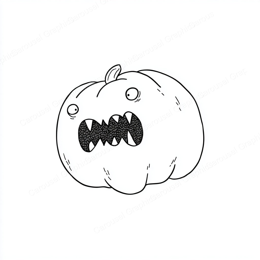Jack-O-Lantern Vector Graphic preview