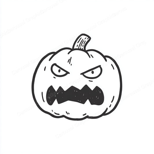 Jack-O-Lantern Vector Graphic preview