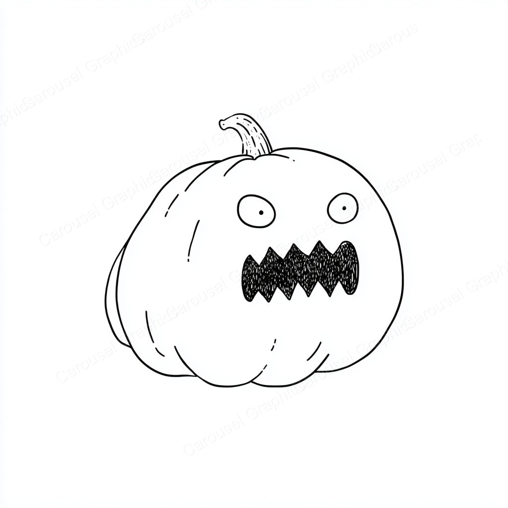 Jack-O-Lantern Vector Graphic preview