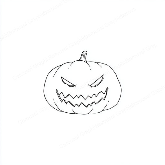 Jack-O-Lantern Vector Graphic preview