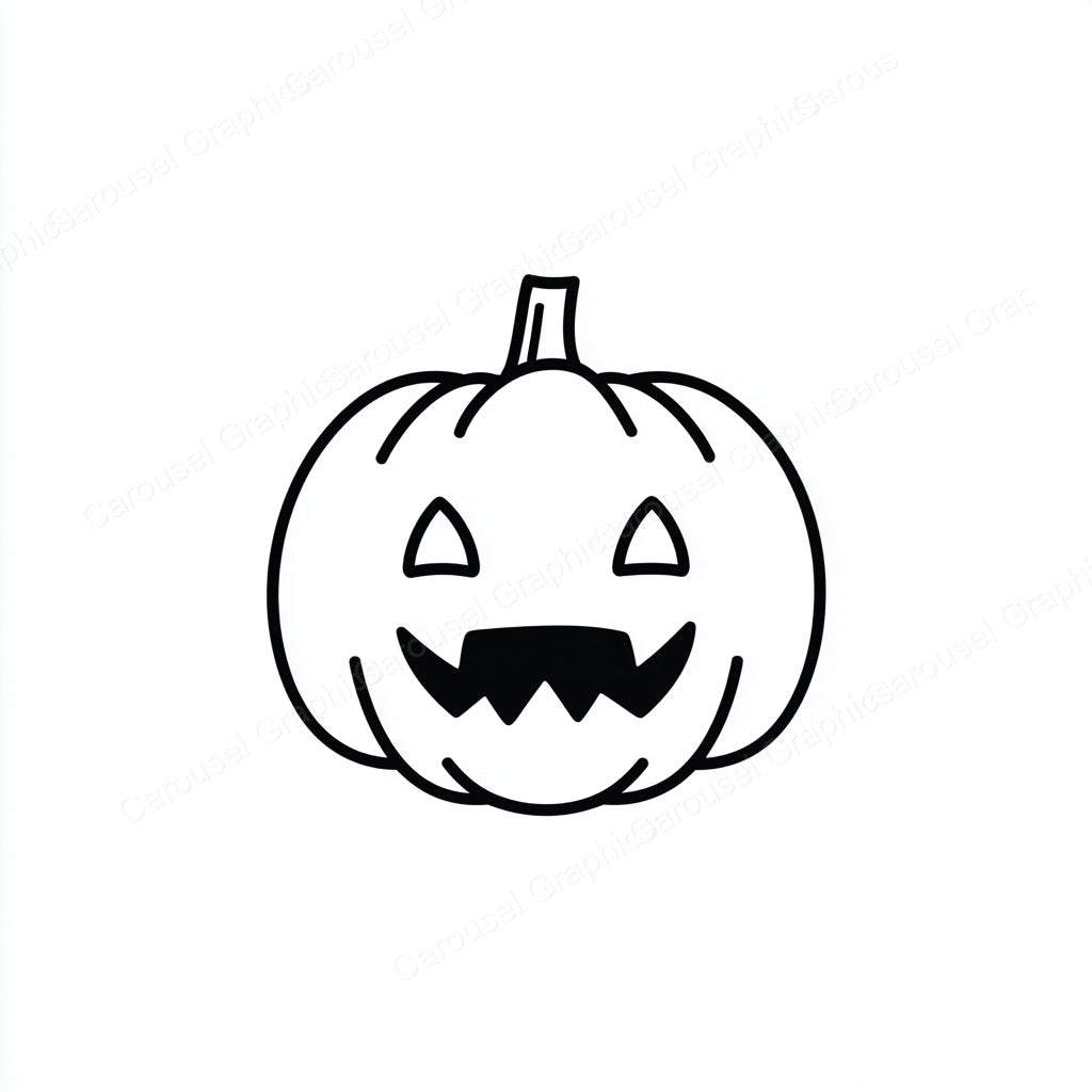Jack-O-Lantern Vector Graphic preview