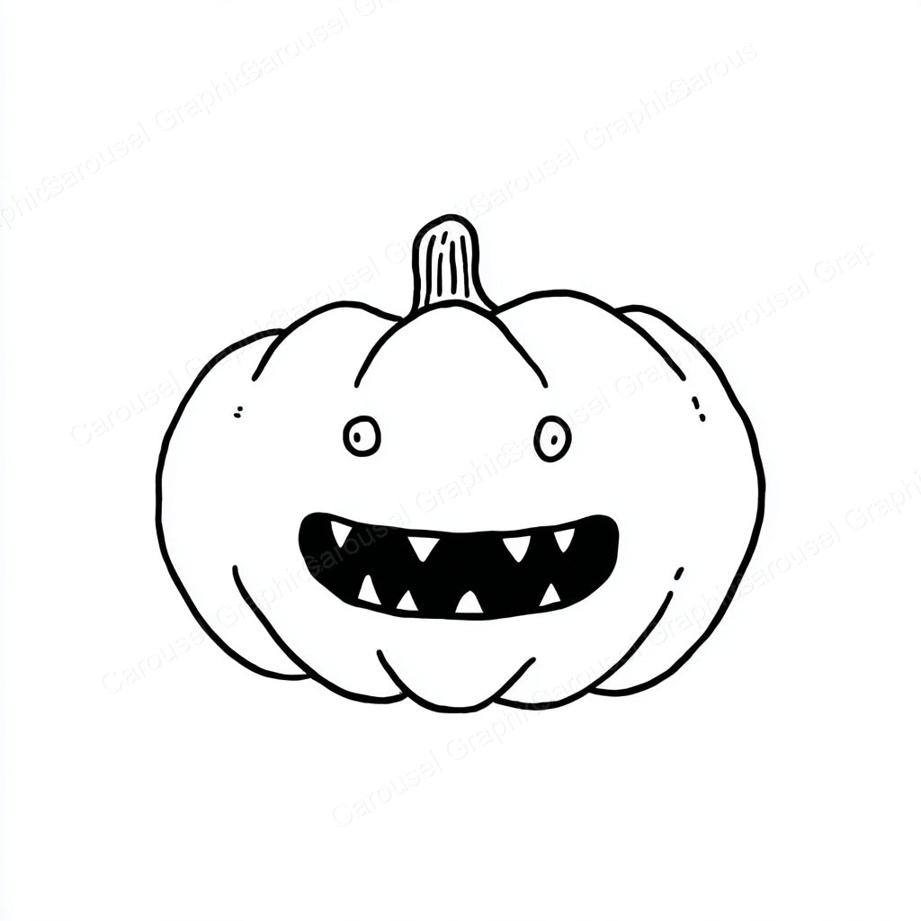 Jack-O-Lantern Vector Graphic preview