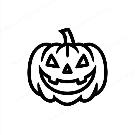Jack-O-Lantern Vector Graphic preview