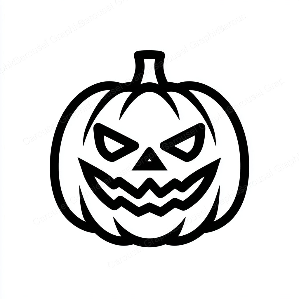 Jack-O-Lantern Vector Graphic preview