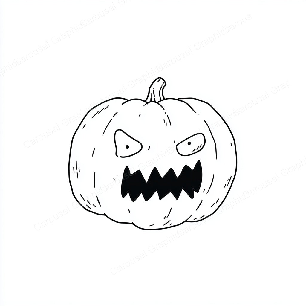 Jack-O-Lantern Vector Graphic preview