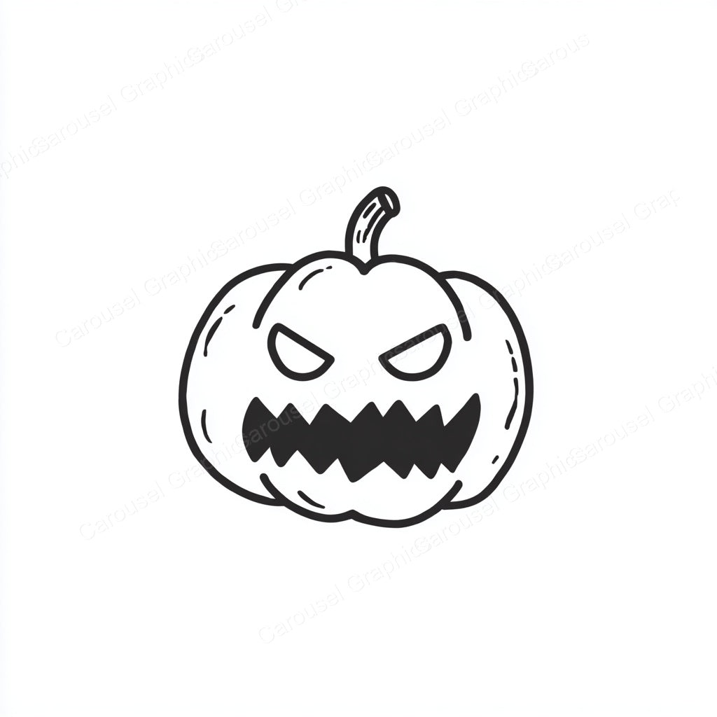 Jack-O-Lantern Vector Graphic preview