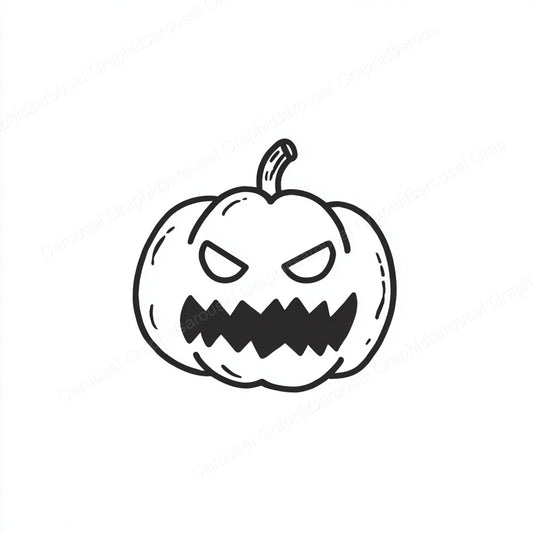 Jack-O-Lantern Vector Graphic preview
