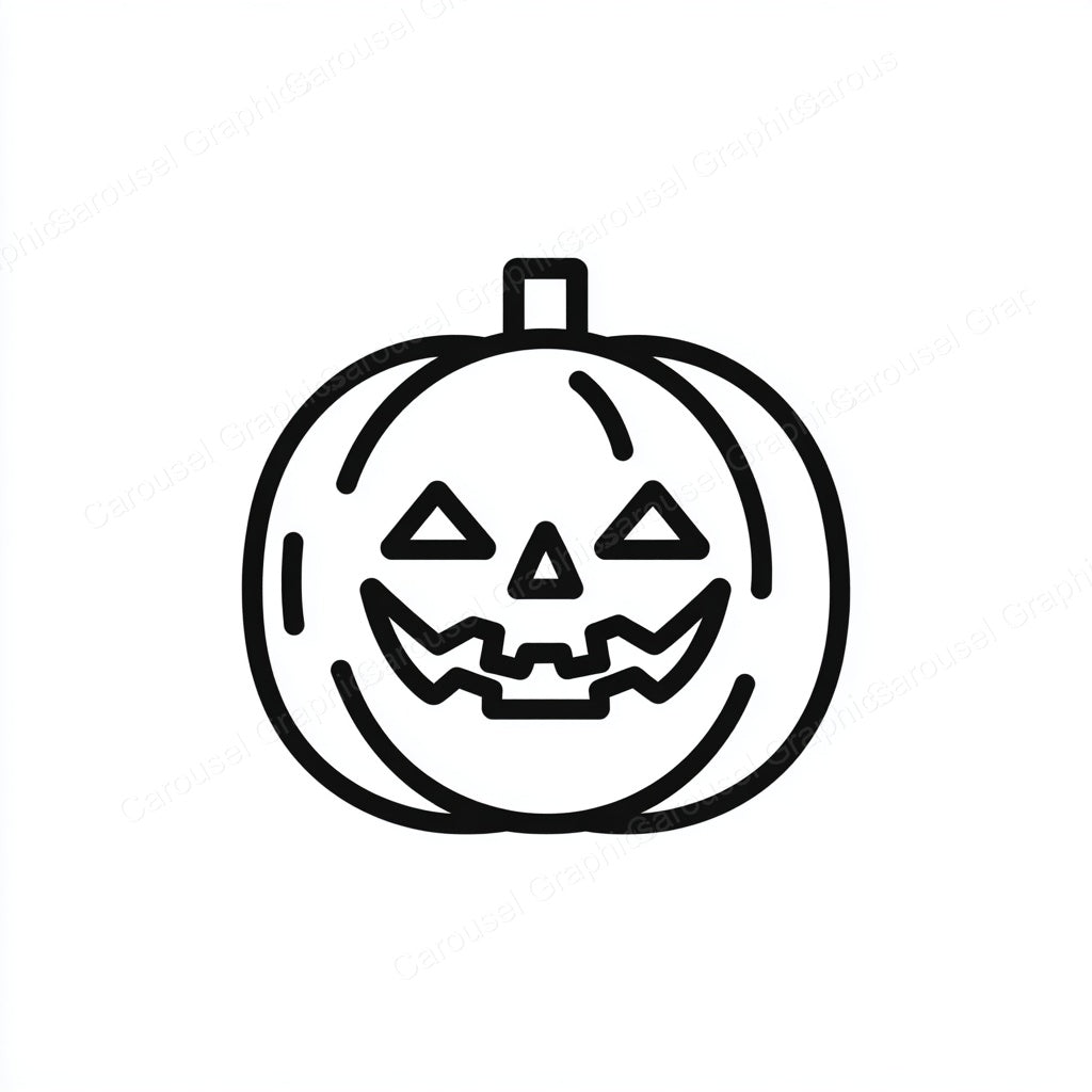 Jack-O-Lantern Vector Graphic preview