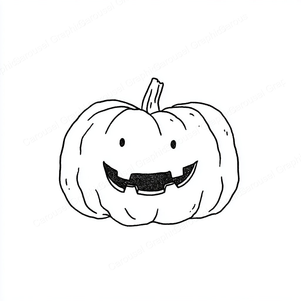 Jack-O-Lantern Vector Graphic preview