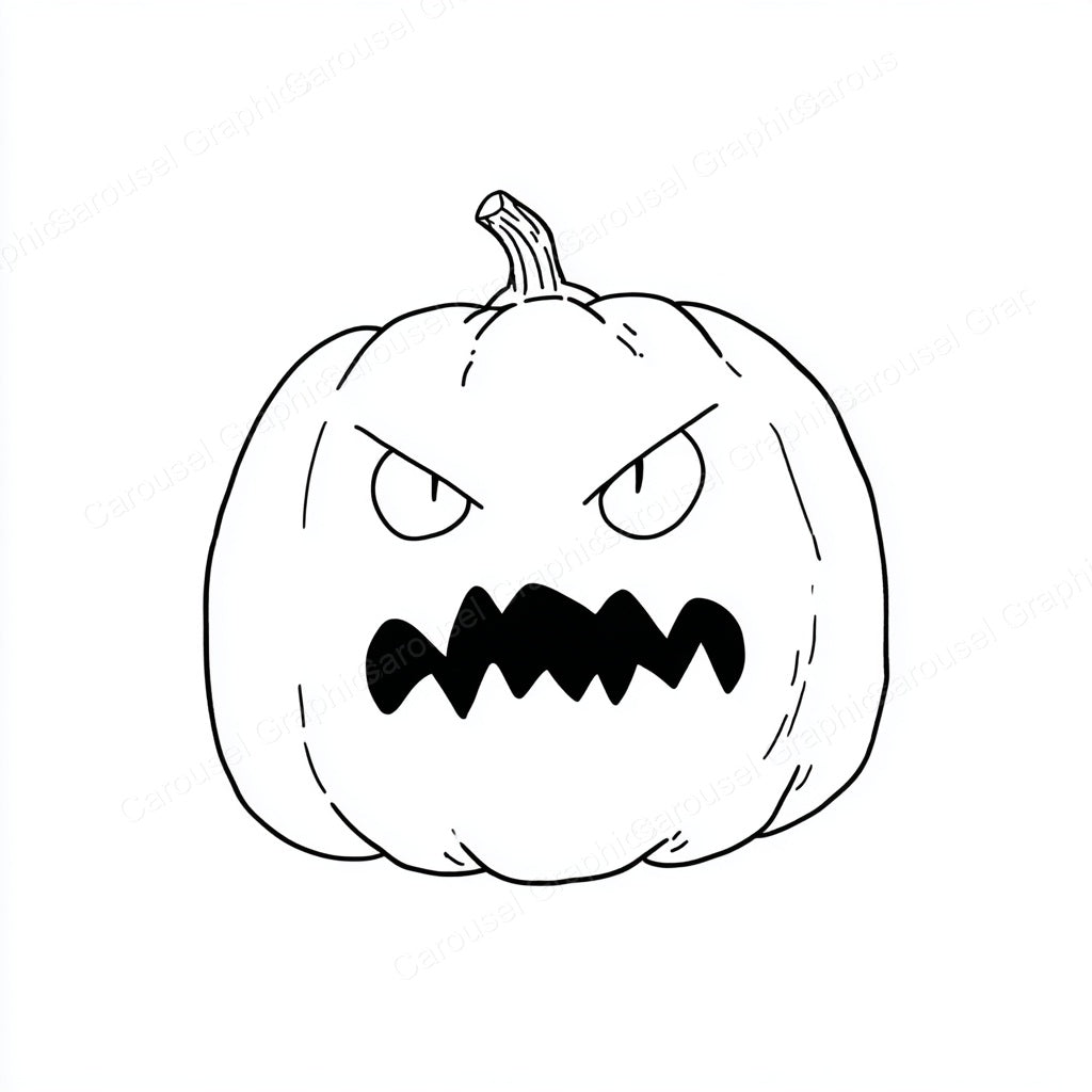 Jack-O-Lantern Vector Graphic preview