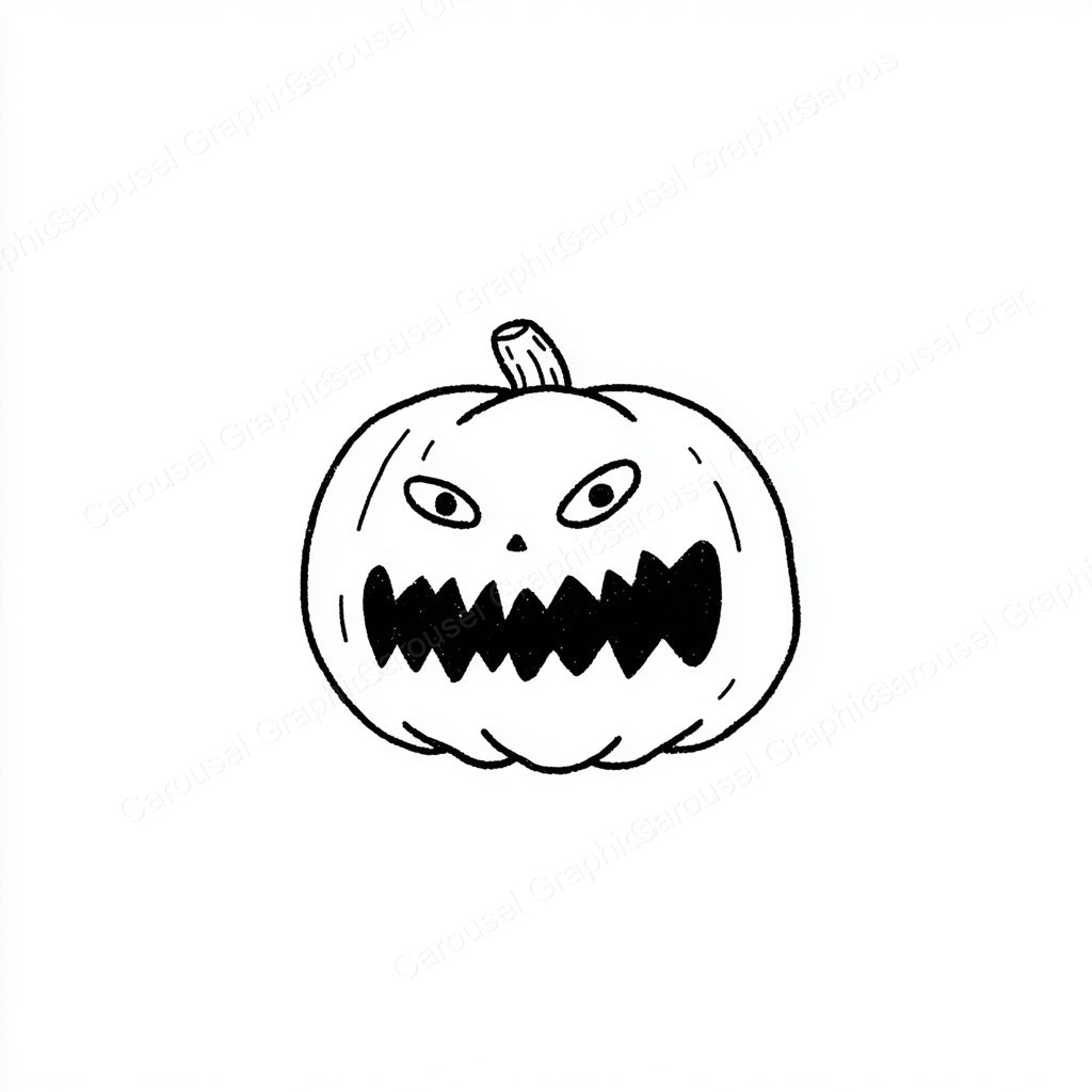 Jack-O-Lantern Vector Graphic preview