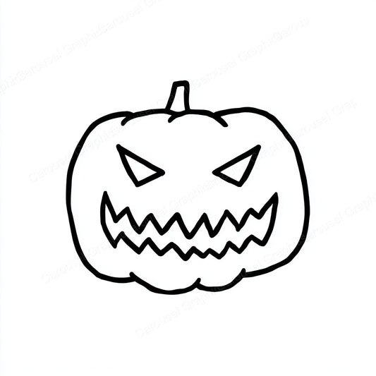 Jack-O-Lantern Vector Graphic preview