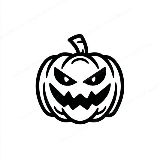 Jack-O-Lantern Vector Graphic preview