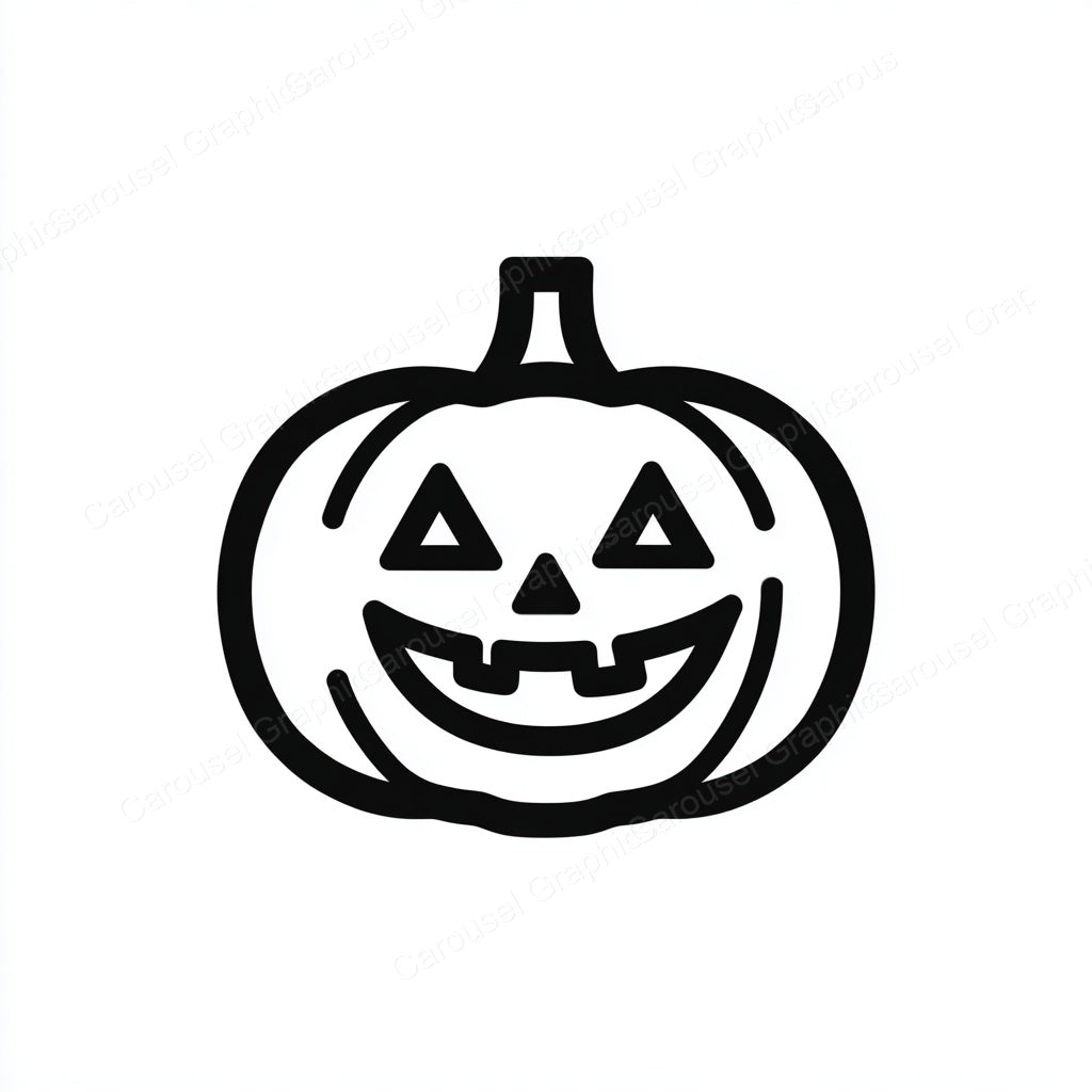 Jack-O-Lantern Vector Graphic preview