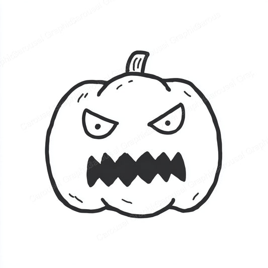 Jack-O-Lantern Vector Graphic preview
