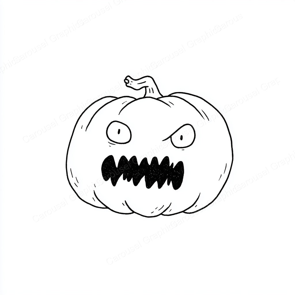 Jack-O-Lantern Vector Graphic preview
