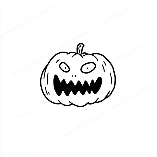 Jack-O-Lantern Vector Graphic preview