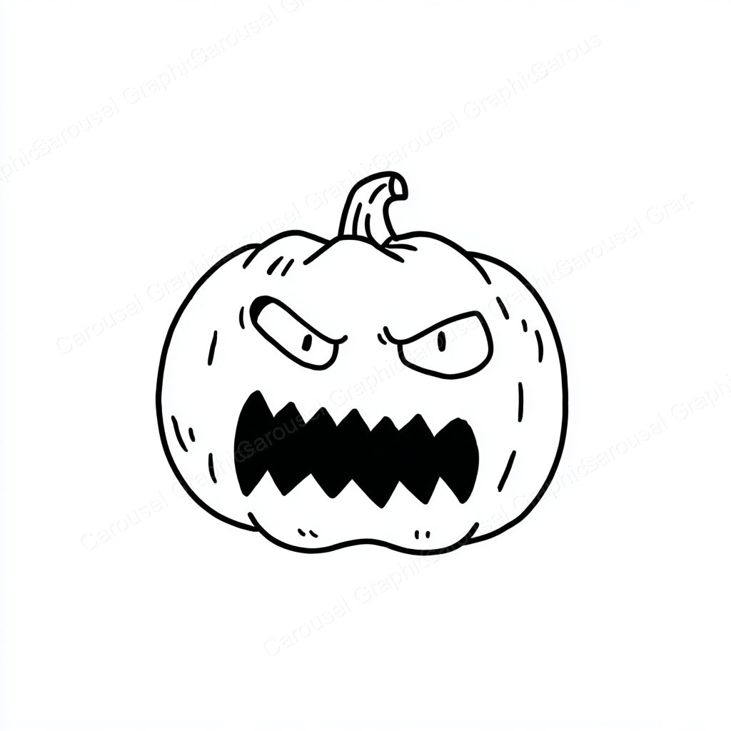 Jack-O-Lantern Vector Graphic preview
