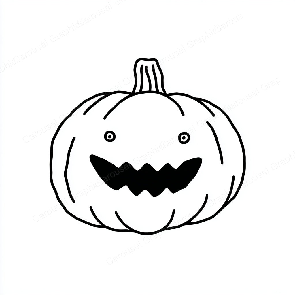 Jack-O-Lantern Vector Graphic preview