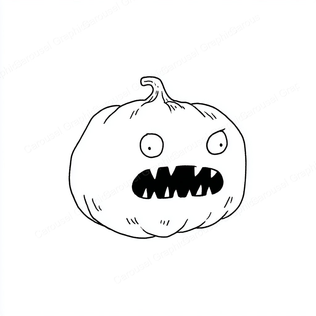 Jack-O-Lantern Vector Graphic preview